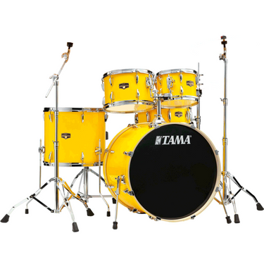 Bateria Tama Imperialstar Ip52h6w-ely 5 Piezas Amarillo Con Atril Y Asiento